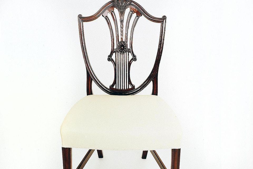 George Hepplewhite design for a chair