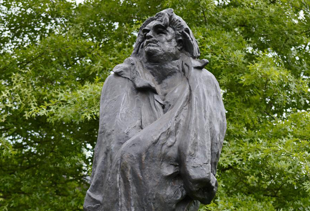 Detail Balzac by Rodin NGV