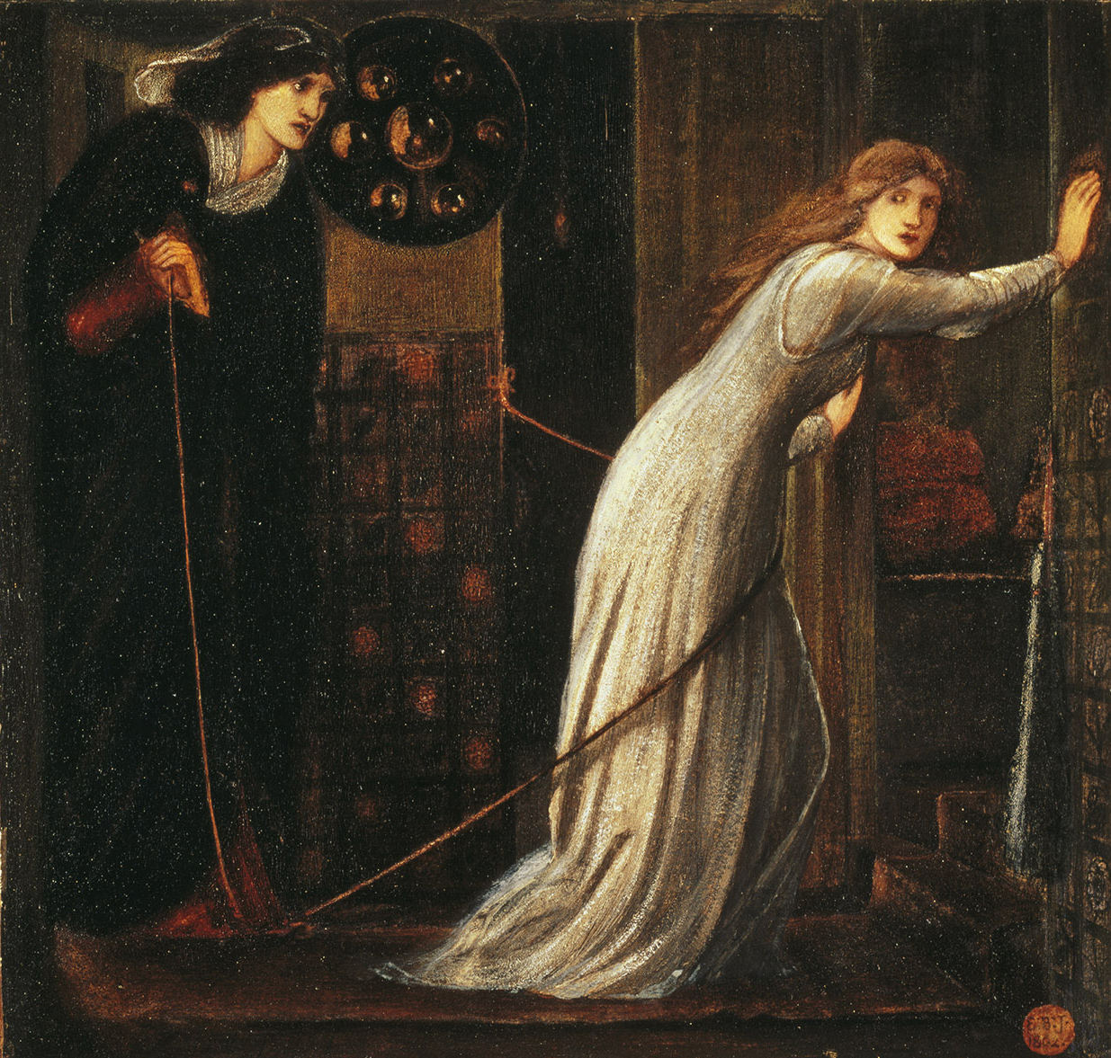 Sir Edward Burne-Jones 1862 Fair Rosamund and Queen Eleanor